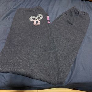 TNA Talula oversized fit womens size XS heathered blue sweatpants